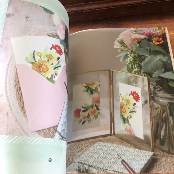 DIY Watercolor Flowers Paperback book - Picture 2 of 8